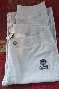 Franklin Marshall Mens Regular Fit Grey Joggers XL - Picture 1 of 2