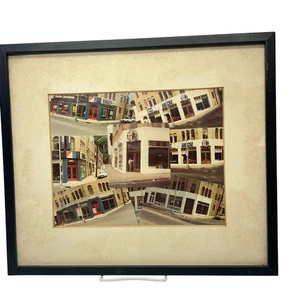 Oldtimer 70er Autohaus Foto Collage Alfa Romeo Fiat Renault Peugeot Schilder - Bild 1 von 12