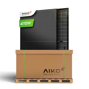 37x AIKO 470W A-MCE54Db Neostar 3S+ 54 ABC Full Black Glas-Glas - Palette - Bild 1 von 4