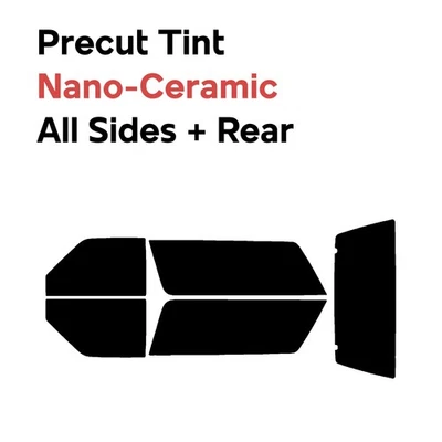 Película de ventana precortada automotriz nano tinte cerámico para GMC Jimmy 1983-1994 2 puertas Foto 1 de 4