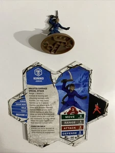 Kumiko Heroscape Blackmoon's Siege 20/24 Figur & Karte - Bild 1 von 2