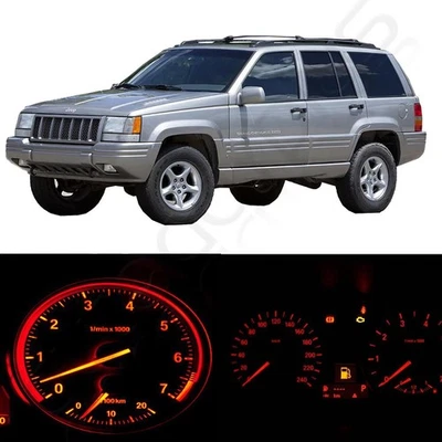 LED Kit Instrument Cluster red Light Bulb For 1993-1998 Jeep Grand Cherokee - Image 1 of 4