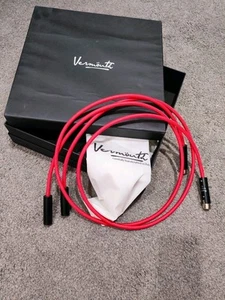 PAAR VERMOUTH AUDIO RED VELVET MK2 XLR MT SYMMETRISCHE KABEL. 1,50 - Bild 1 von 4