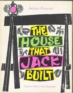 Antonio Frasconi HOUSE THAT JACK BUILT 1958 1st Ed Caldecott Honor - Bild 1 von 2
