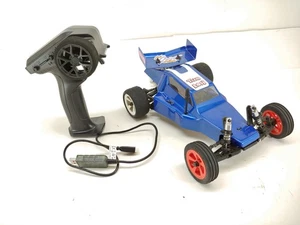 Losi LOS01020T2 1/16 Mini JRX2 Brushed 2WD Buggy RTR Blue Used - Picture 1 of 20