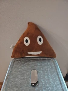 Brown Poop Smiling Emoji Pillow Plush - Picture 1 of 2