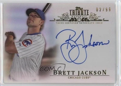 2013 Topps Tribute Auto /99 Brett Jackson #TA-BJ2 Auto - Image 1 of 2