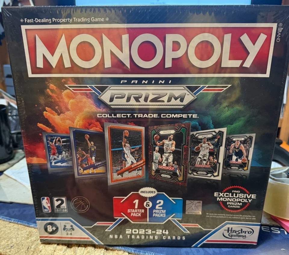 Juego de Mesa Panini Prizm Monopoly NBA 2023-24 2ª Edición Nuevo Precintado Foto 1 de 1