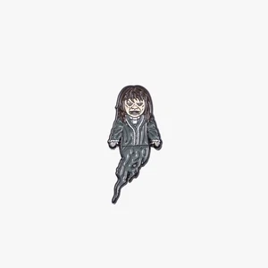 Horrifying Scary Girl Ghost Graphic Pin - Picture 1 of 2