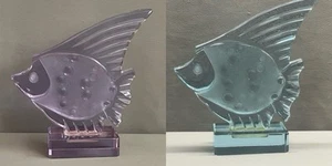 Art Deco Large Fish Curt Schlevogt Diesigned by Andre Fau Alexandrite Crystal - Picture 1 of 11