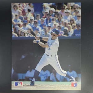 MLB 1991 Postercard Series 1 #8 George Brett Royals -  Rare 8x10 - Picture 1 of 2