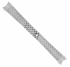 20MM JUBILEE WATCH BAND SOLID END LINK FOR ROLEX  DATEJUST, GMT SUBMARINER STEEL - Picture 1 of 6