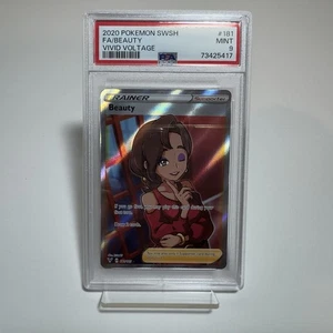 Pokémon Vivid Voltage Full Art Beauty 181/185 Graded PSA 9 - Picture 1 of 4