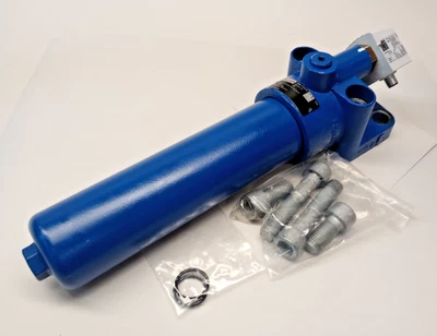 Filtro en línea usado Rexroth R928057491 350PSFN0100-PWR6B00-V8.0-M ref# 1018912B Foto 1 de 4