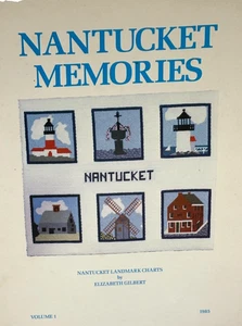 “Nantucket Memories” Needlepoint Charts of Landmarks on the Island - Picture 1 of 4