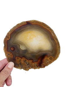 Banded Agate Slab 178.2 grams. - Picture 1 of 2