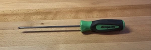 Snap On SGDP61B Green Handle Phillips Screwdriver 10" - Picture 1 of 9