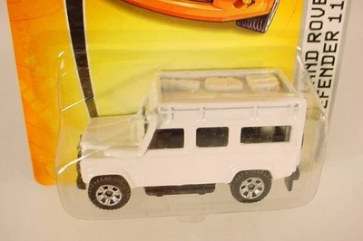 MATCHBOX # 55 BLANCO LAND ROVER DEFENDER 110 Foto 1 de 2