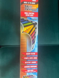 X-Kites Dual Control Supersized DC Sport Kite 70" Spannweite, AirFrame KiteTex - Bild 1 von 3