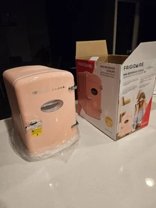 Frigidaire 6-Can Retro Mini Fridge - Pink - Picture 1 of 4