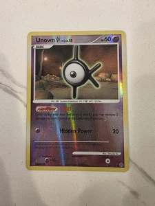 Pokemon Card - Unown K 68/132 - Secret Wonders - Reverse Holo - NM - Picture 1 of 2