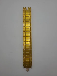 12" GOLD BUMPY TRACK from MUFFLE MOUNTAIN SET Thomas Wooden Railway (2000) Worn - Picture 1 of 5