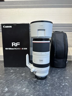 Canon RF 100-500mm f/4.5-7.1L IS USM Lens - Image 1 of 4
