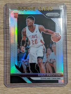 2018 Panini Prizm Silver Refractor #19 Billy Preston Rookie Card
