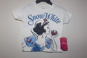 Schneewittchen Säugling/Kleinkind Mädchen Kurzarm T-Shirt. Disney Princess. NEU! - Bild 1 von 5