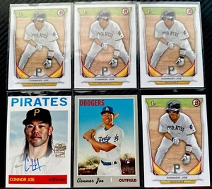 (6) Lot CONNOR JOE 2023 Topps Archives Autograph Auto, 4x 2014 Bowman Draft 1st - Picture 1 of 5