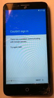 READ Alcatel Pixi Glory 4G LTE Tracfone A321BL 8GB Black Parts Repair - Image 1 of 2