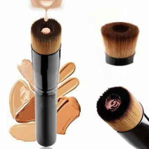 Base líquida cepillo técnicas reales Kabuki crema contorno maquillaje facial - Imagen 1 de 8