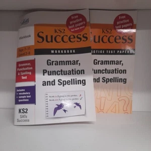 Letts Key Stage 2 Success - Grammar, Punctuation and Spelling: X 2 B37 - Imagen 1 de 4