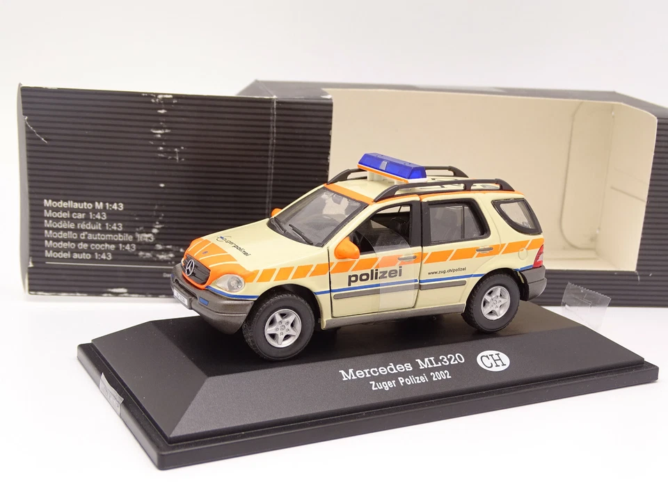 Cararama 1/43 - Mercedes ML 320 POLIZIA POLICE SVIZZERA 2002 - Immagine 1 di 1