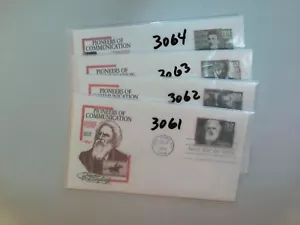 U.S.Stamp FDC- 3061-(4) - Communication Pioneers - ArtMaster Cachet - Bild 1 von 1