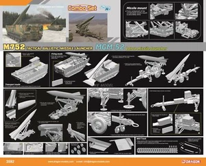 DRAGON 1/35 3592 M752 Tactical Ballistic Missile Launcher&MGM-52 Lance Missile - Picture 1 of 1