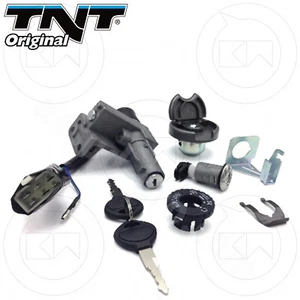 KIT CHIAVI BLOCCHETTO ACCENSIONE COMPLETO SERRATURE KYMCO AGILITY 50 2T R12 2012 - Picture 1 of 2