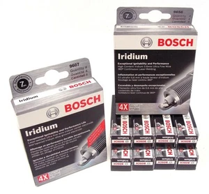 Juego de 8 bujías BOSCH IRIDIUM FR7NII33X 9613 - Imagen 1 de 2