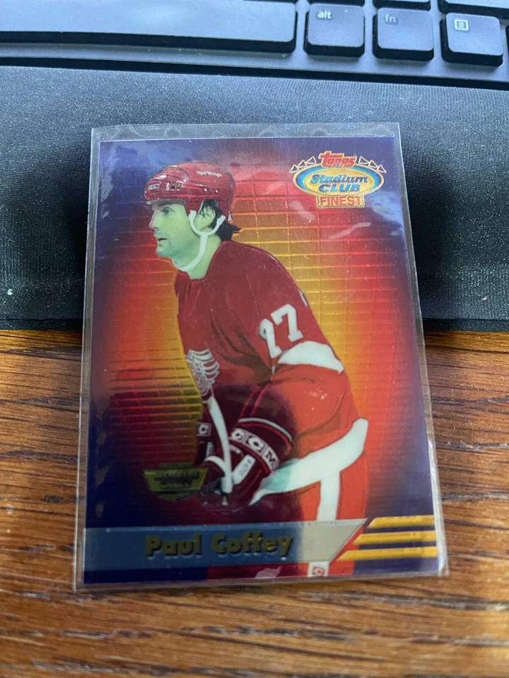1993-94 Stadium Club Finest Members Only Parallel #4 Paul Coffey - Image 1 of 1