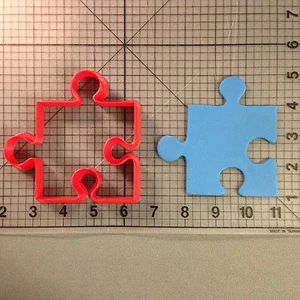 Puzzle Piece 100 Cookie Cutter - Picture 1 of 2
