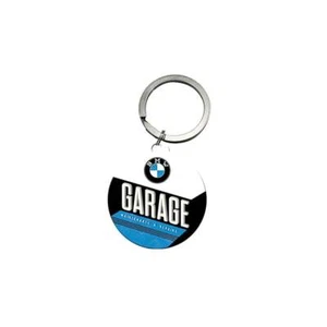 Nostalgic Art Metal Keyring BMW Garage Retro Logo - Picture 1 of 3