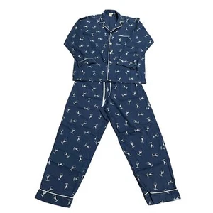 Bed Head Men's XL Flannel Pajama Set Golf Made in USA golf balls tee pj set pant - Picture 1 of 7