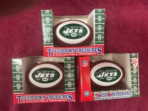 (3) New York Jets Fußball Weihnachtsschmuck - Bild 1 von 2