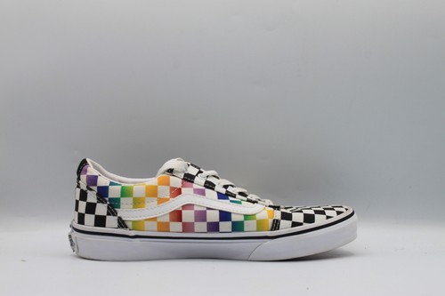 Sneakers da skate Vans Off The Wall checker arcobaleno 500714 Missy Oldol Skoola t