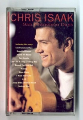 Chris Isaak: San Francisco Days Cassette Tape - Imagem 1 de 2