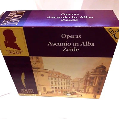 MOZART ASCANIO IN ALBA / ZAIDE 5 CD TOM KOOPMAN JED WENTZ AD RHENUM KAMERORKEST - Image 1 of 2