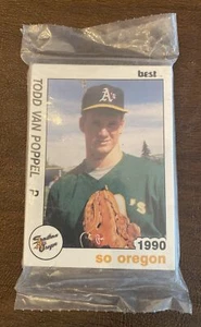 1990 Best Cards Southern Oregon A’s Complete Set 30 Cards-Sealed - Picture 1 of 3