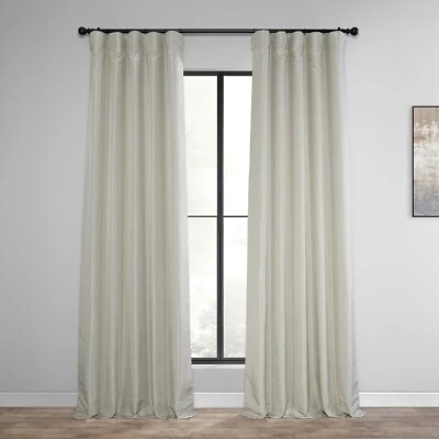 Cortinas oscuras HPD a mitad de precio vintage texturizadas imitación seda Dupioni para... Foto 1 de 4