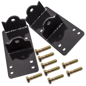 1 soporte izquierdo + 1 soporte derecho + 8 pernos M10 para camiones chevy 73-98 - Imagen 1 de 20