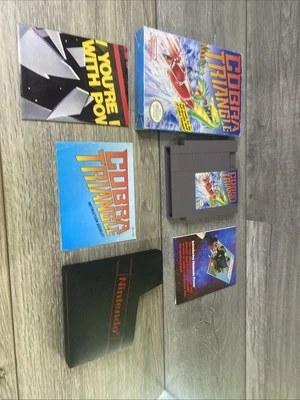 Cobra Triangle (Nintendo Entertainment System, 1989) CIB w Poster - Image 1 of 4
